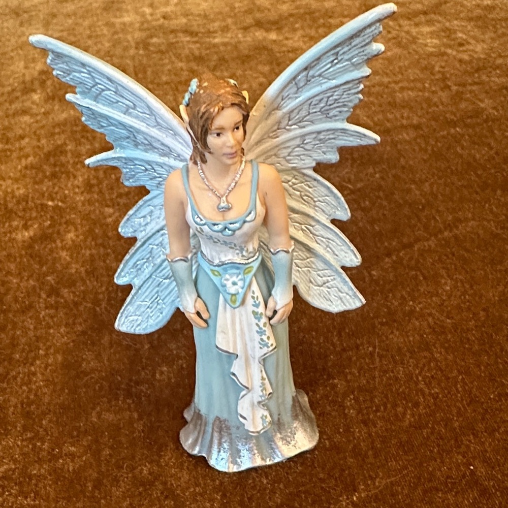 Fairy Action Figure with Blue Dress